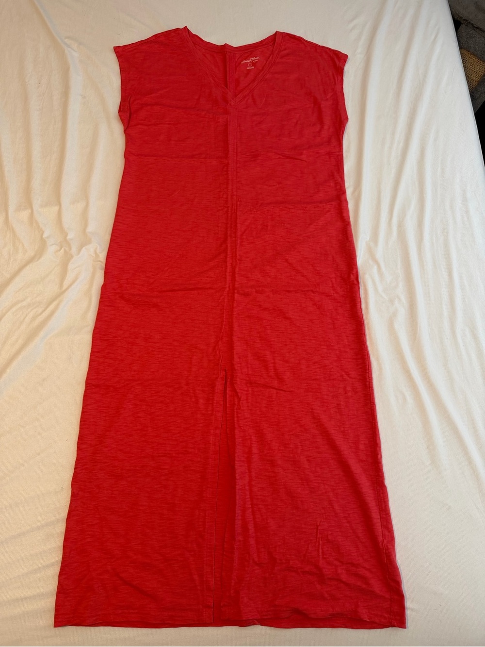 Universal Thread Hot Pink V-Neck Sleeveless Maxi Dress NWOT